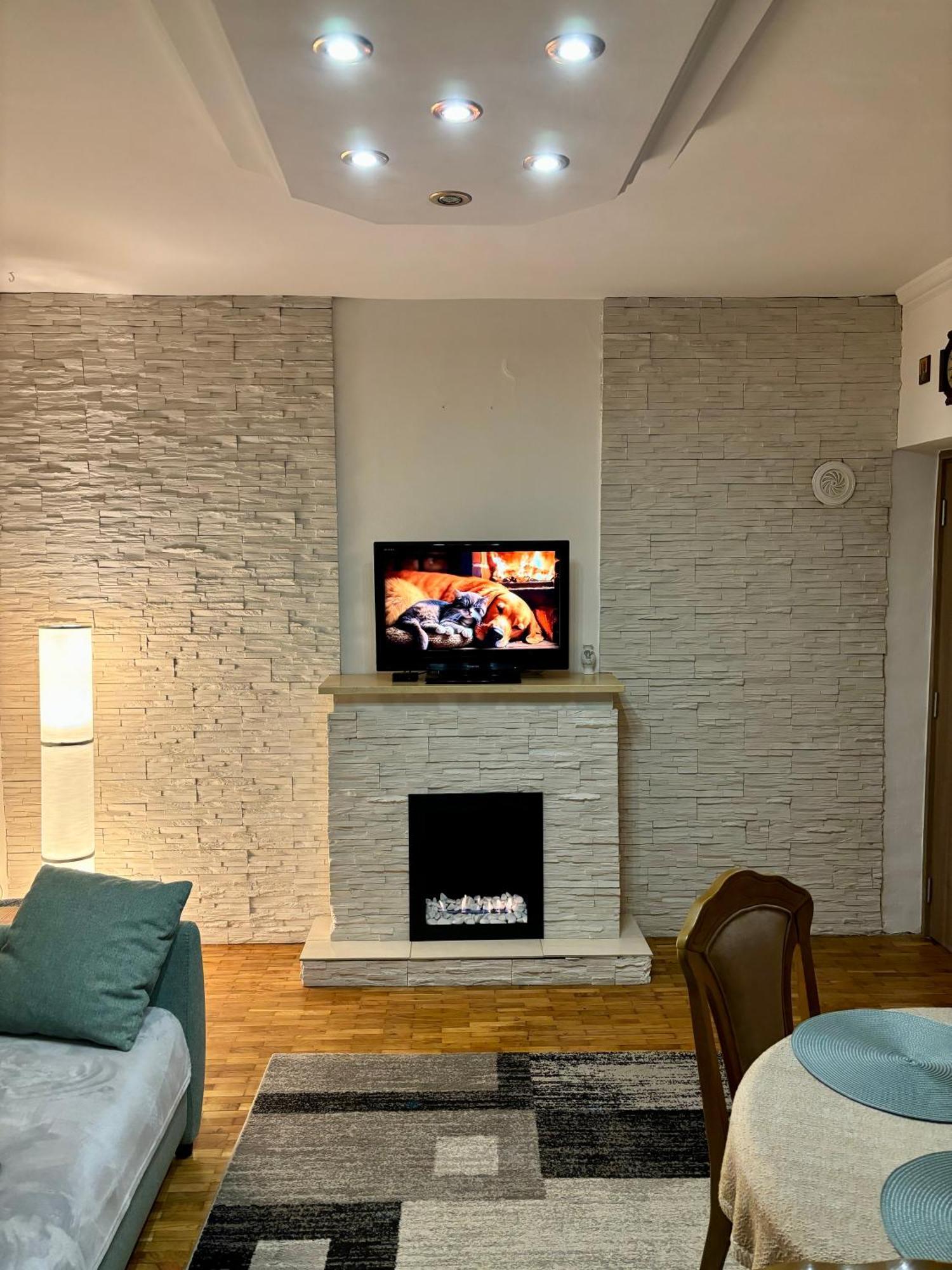 Apartment Milos Belgrad Exterior foto